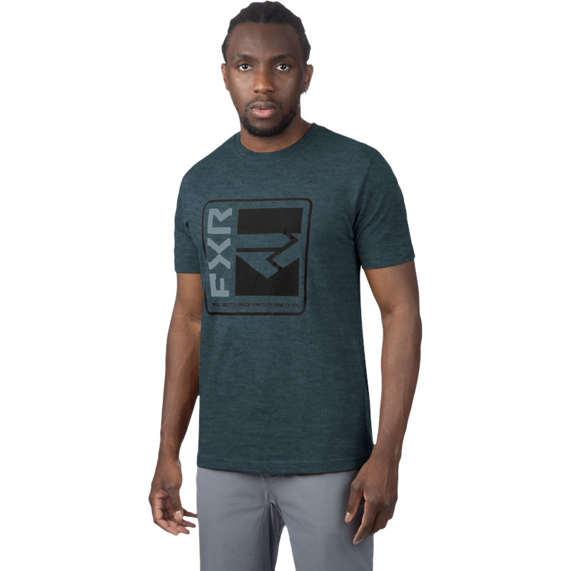 M Broadcast Premium T-Shirt M Dark Steel /Lt Steel