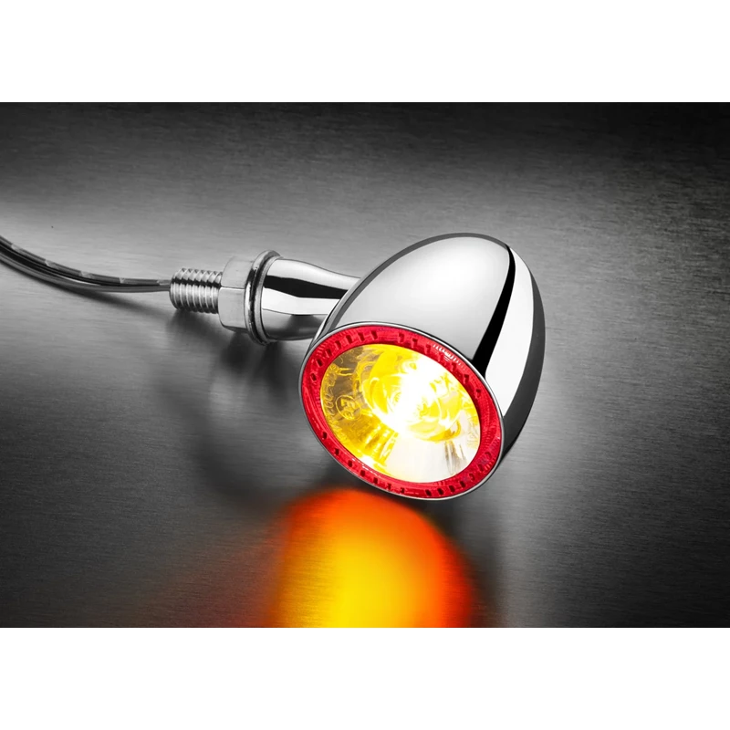 Kellermann Bullet 1000® DF chrome w/ clear glass