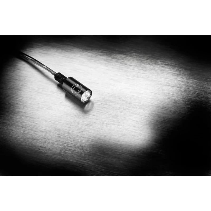 Kellermann Atto® DF LED mini indicator 3 in 1 Integral black w/ clear glass