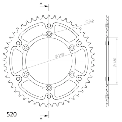 Supersprox Stealth Takaratas Punainen