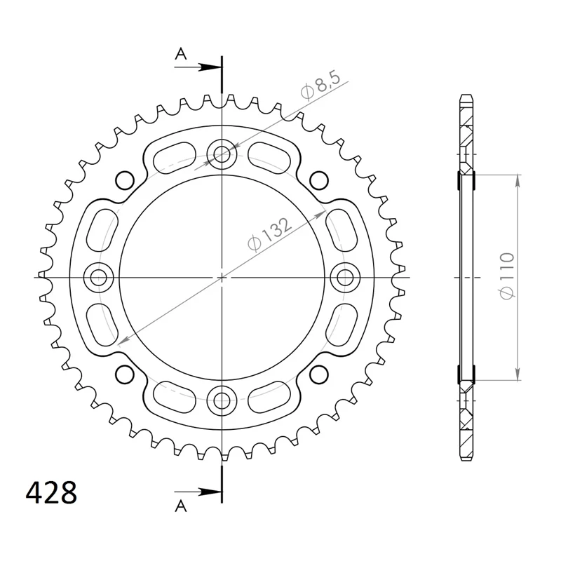 Supersprox Stealth Takaratas KTM SX85 Kulta 46