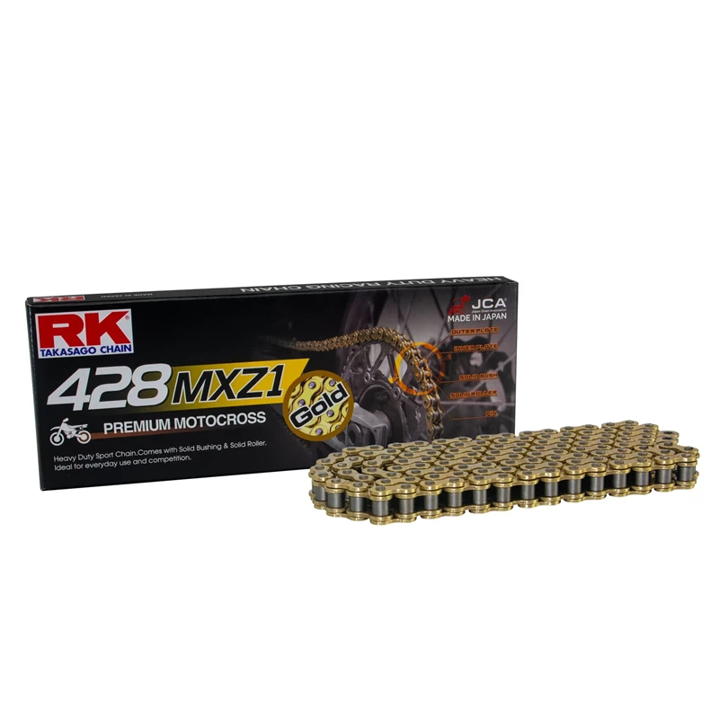 RK GB428MXZ1 Offroad/Street ketju Kulta +CL (Jousil.)