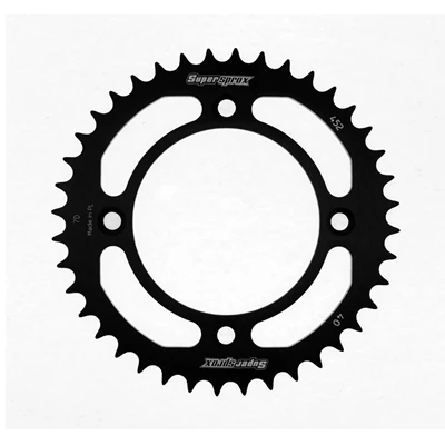Supersprox Alumiini takaratas RAL-452:40 Musta