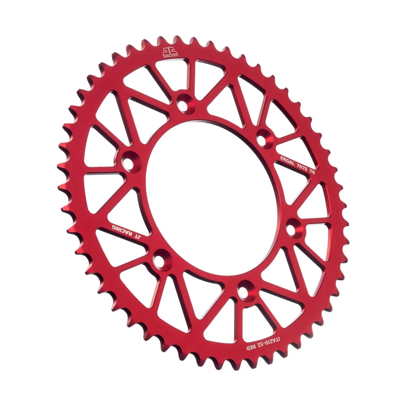 JT Takaratas Alumiini 7075 T6 Punainen JTA210.52RED