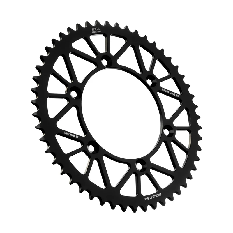 JT Takaratas Alumiini 7075 T6 Musta JTA808.51BLK