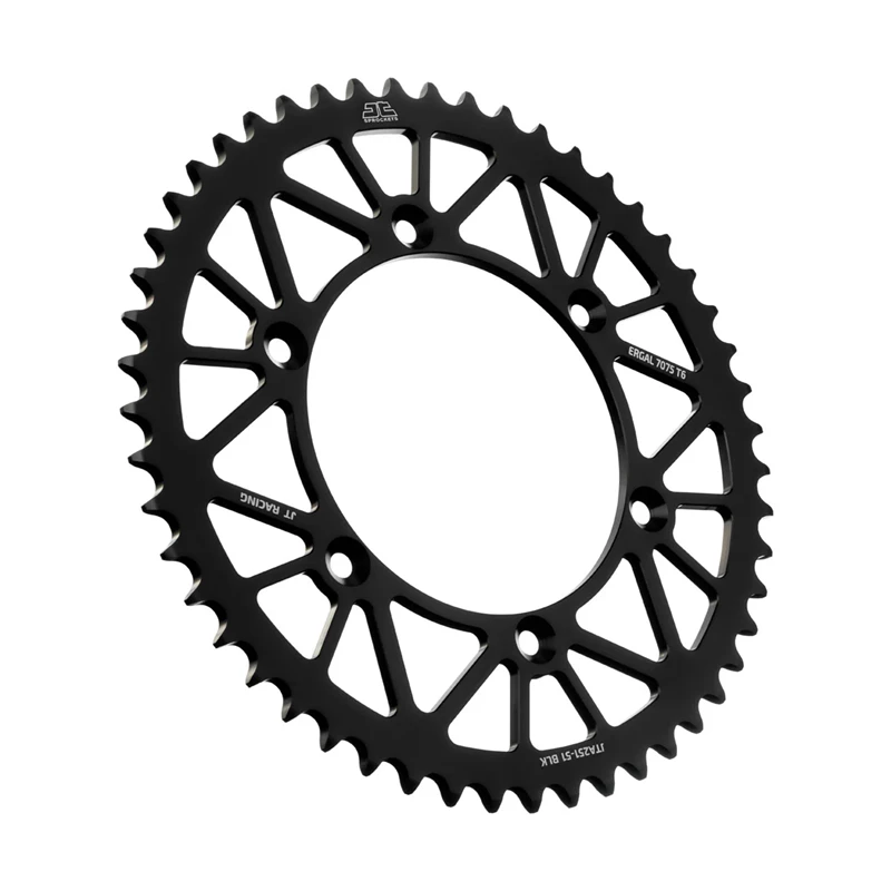 JT Takaratas Alumiini 7075 T6 Musta JTA251.51BLK