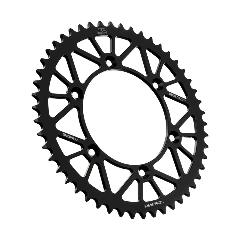 JT Takaratas Alumiini 7075 T6 Musta JTA808.50BLK
