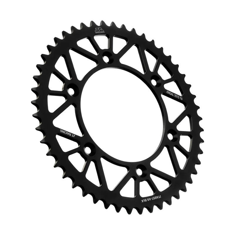 JT Takaratas Alumiini 7075 T6 Musta JTA897.49BLK