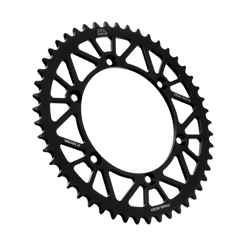 JT Takaratas Alumiini 7075 T6 Musta JTA460.49BLK