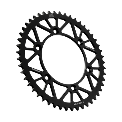 JT Takaratas Alumiini 7075 T6 Musta JTA808.49BLK