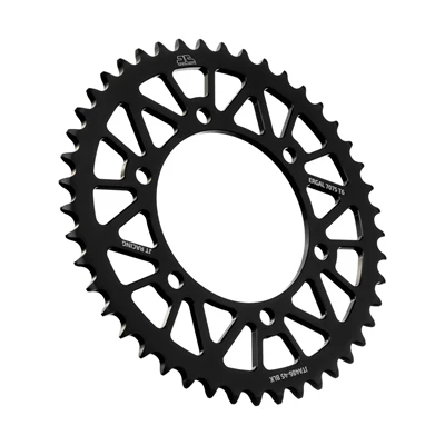 JT Takaratas Alumiini 7075 T6 Musta JTA486.45BLK