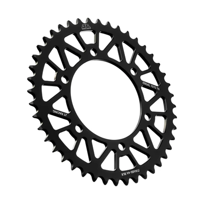 JT Takaratas Alumiini 7075 T6 Musta JTA486.44BLK