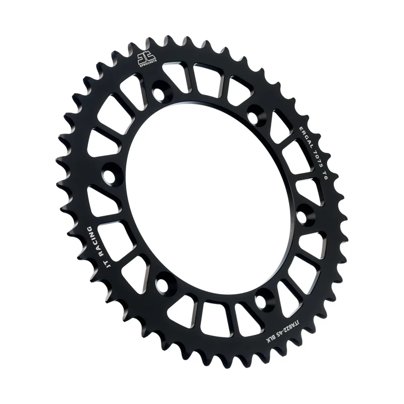 JT Takaratas Alumiini 7075 T6 Musta JTA822.45BLK