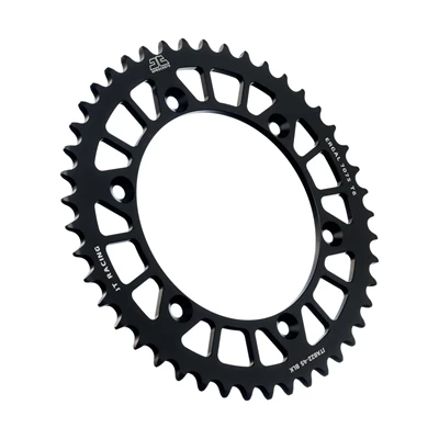 JT Takaratas Alumiini 7075 T6 Musta JTA822.45BLK