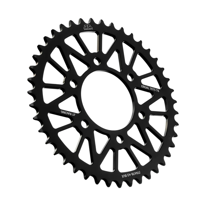 JT Takaratas Alumiini 7075 T6 Musta JTA478.43BLK