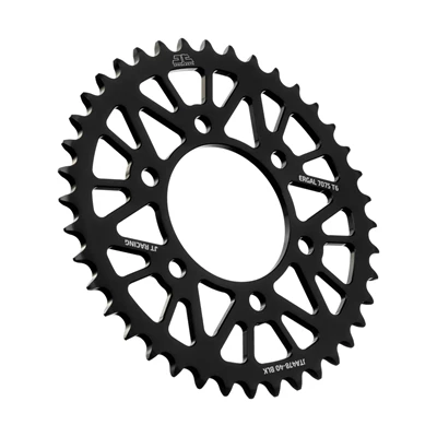 JT Takaratas Alumiini 7075 T6 Musta JTA478.40BLK
