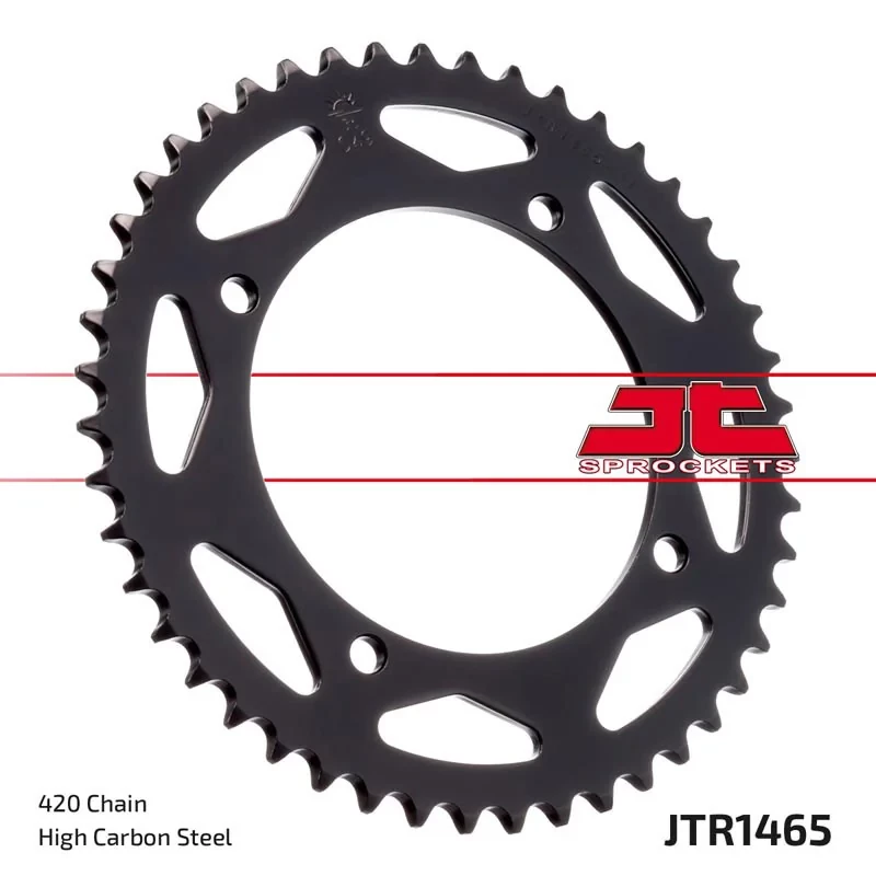 JT Takaratas Alumiini 7075 T6 Musta JTA1465.47BLK