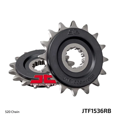 JT Eturatas RB - OEM Kumivaimennettu JTF1536.15RB