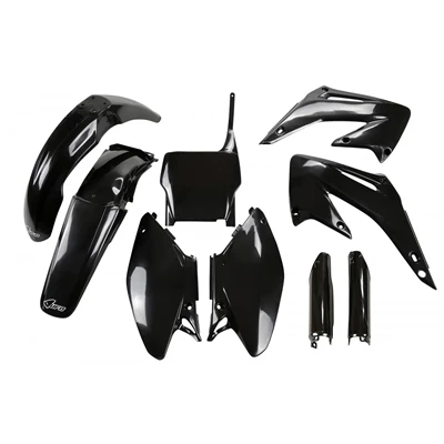 UFO Muovisarja 6-osainen Musta 001 Honda CR125/250 05-07