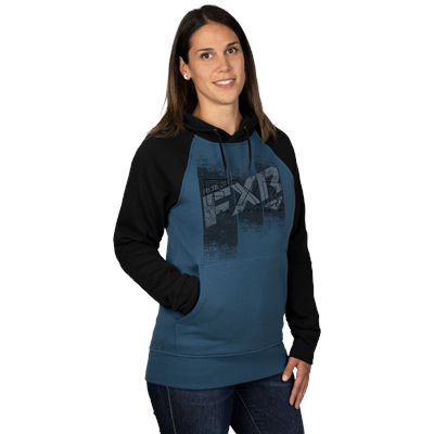 Unisex Broadcast PO Hoodie Dark Steel/Black XS