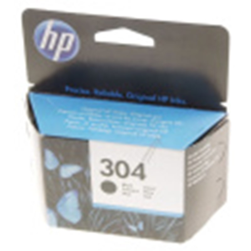 HP Väripatruuna musta 304