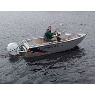 Alutroll 465 Trooper CCF Lite alumiinivene + Tohatsu MFS50AETL perämoottori