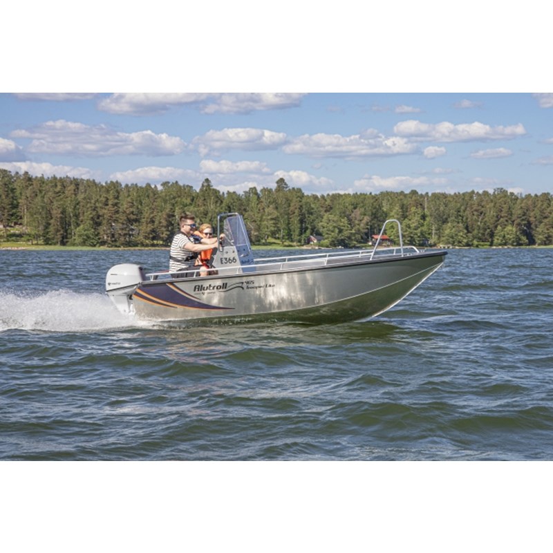 Alutroll 465 Trooper SC Lite alumiinivene + Tohatsu MFS30DETL perämoottori