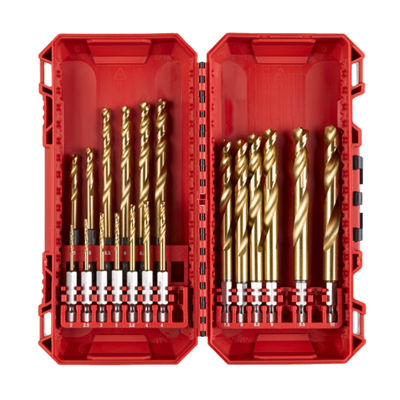 Milwaukee Metalliporasarja HSSG-TIN 19P