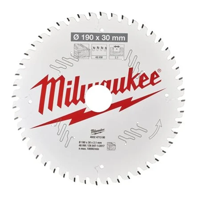 Milwaukee Pyörösahanterä W190X30X2,1X48