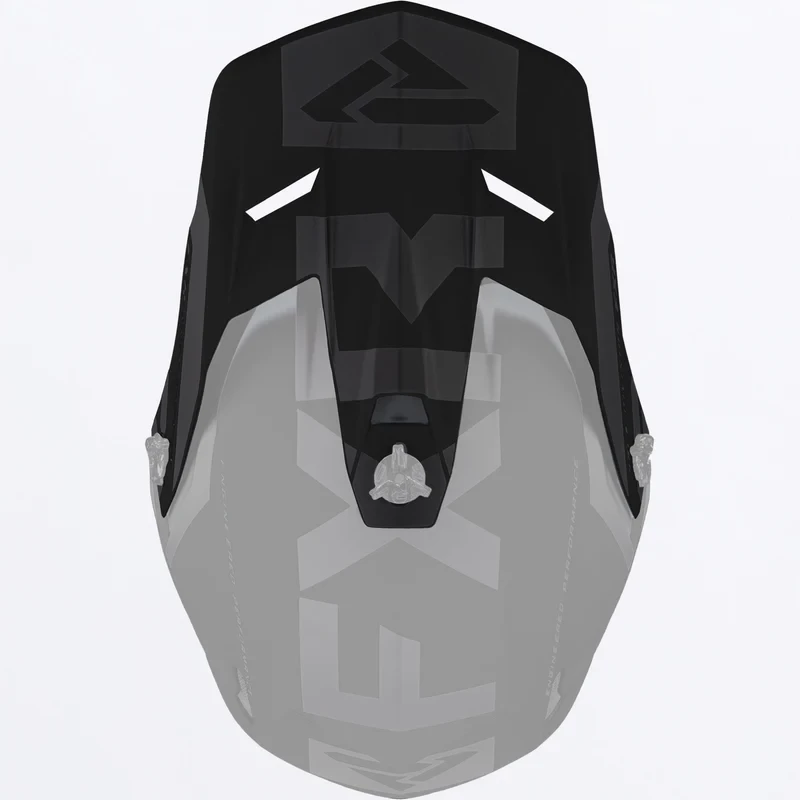 Clutch Evo LE -kypärän lippa, Musta