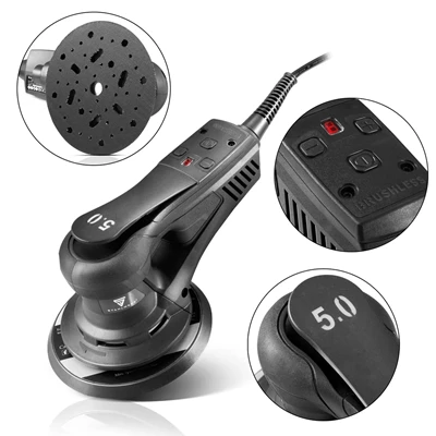 Epäkeskohiomakone ES-150 ST 150mm Hiiliharjaton