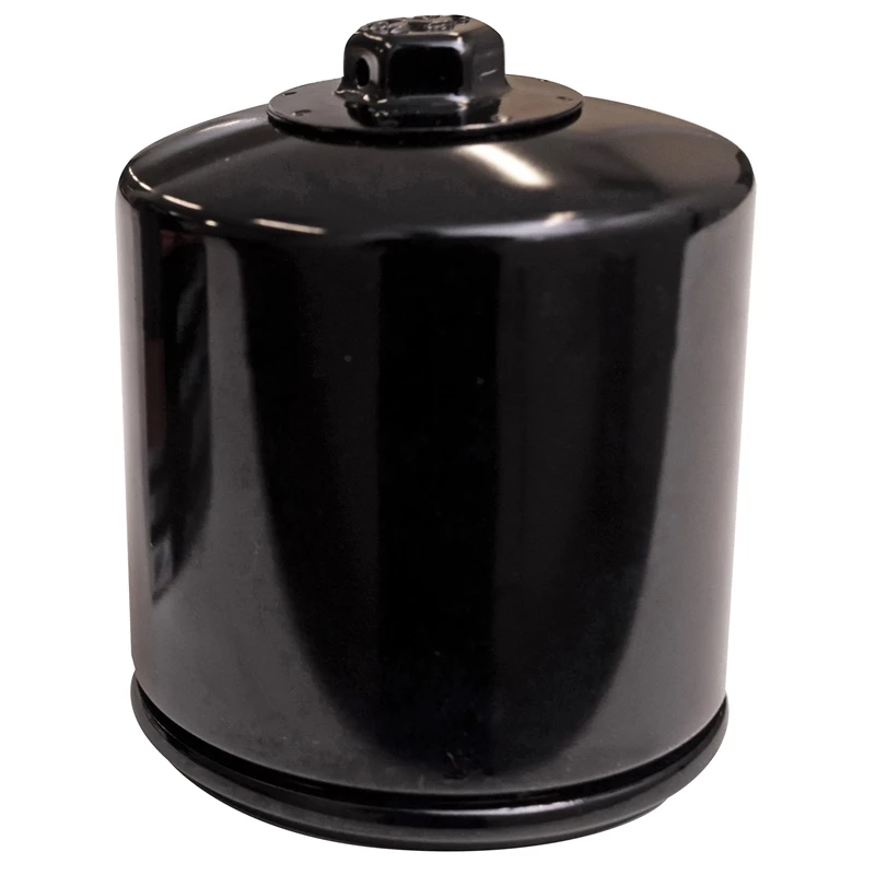 K&N Oil Filter; Powersports; Spin-On Black
