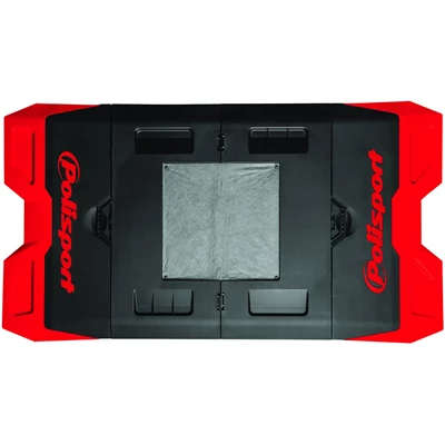 Polisport Bike Mat varikkoalusta punainen 180cmx99cm (1)