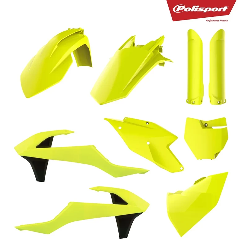 Polisport muovisarja SX125/150, SX-F250/350/450 16-18 Flo yellow (1)