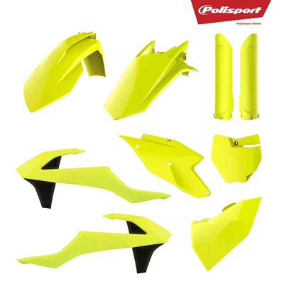 Polisport muovisarja SX125/150, SX-F250/350/450 16-18 Flo yellow (1)