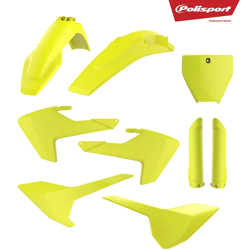 Polisport muovisarja TC125/250, FC250/350/450 16-18 Flo yellow (1)