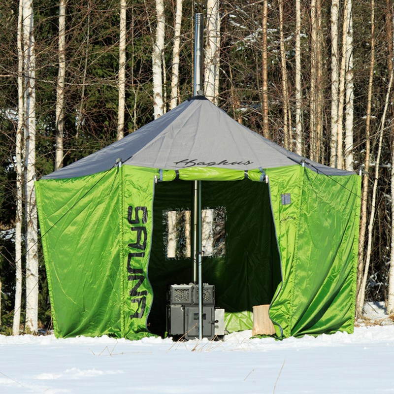 Haghus Telttasauna combo