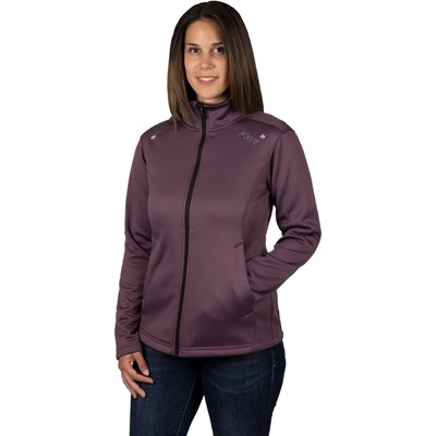 W Elevation Tech Zip Up M Muted Grape/Black