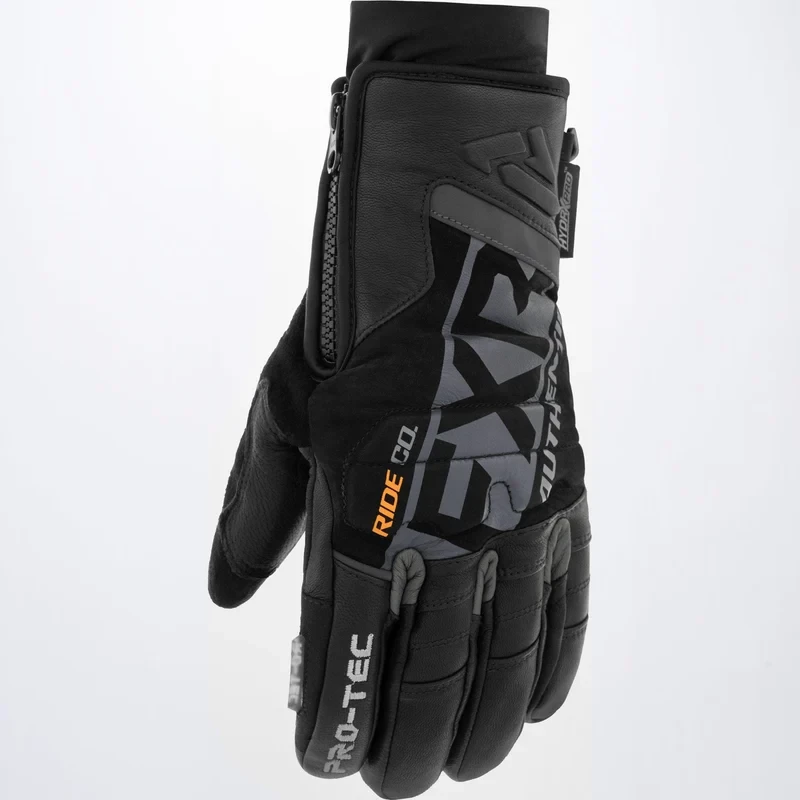 FXR Miesten Pro-Tec nahkaiset ajohanskat M