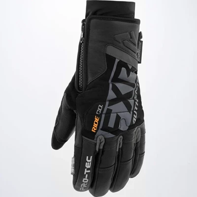 FXR Miesten Pro-Tec nahkaiset ajohanskat M
