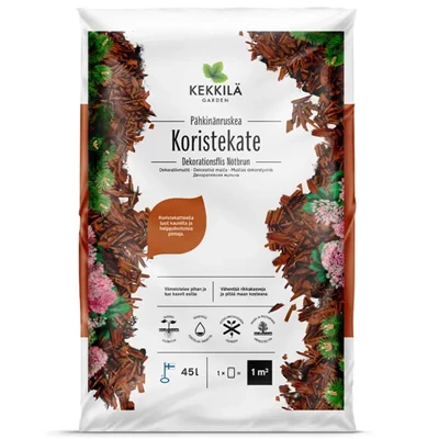 Kekkilä Koristekate pähkinänruskea 45l