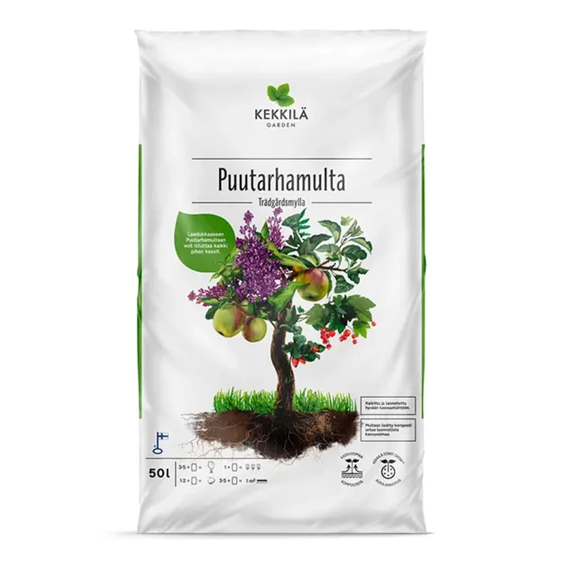Kekkilä Puutarhamulta 50l Lava, 60 säkkiä