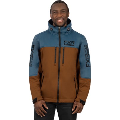 M Pro Softshell Jacket M Copper/Dark Steel