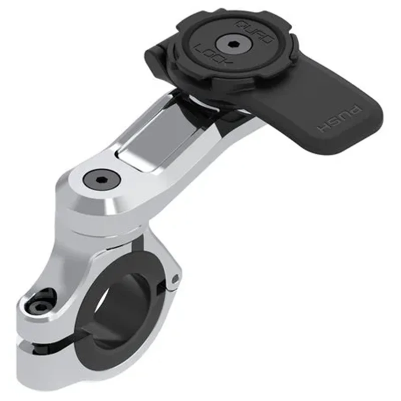 Quad Lock Pro Chrome moottoripyörän ohjaustankokiinnike