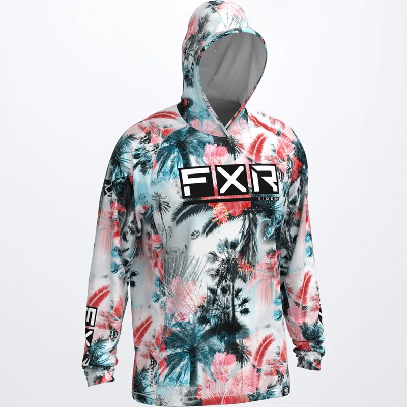 M Podium UPF Pullover Hoodie Tropical S