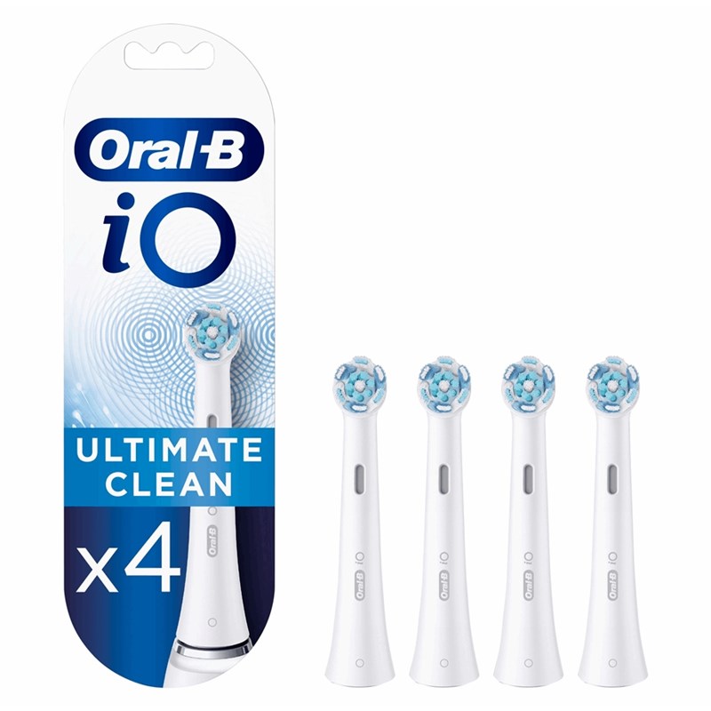 Oral-B iO Ultimate Clean iO-Vaihtoharja, 4 Kpl/pkt