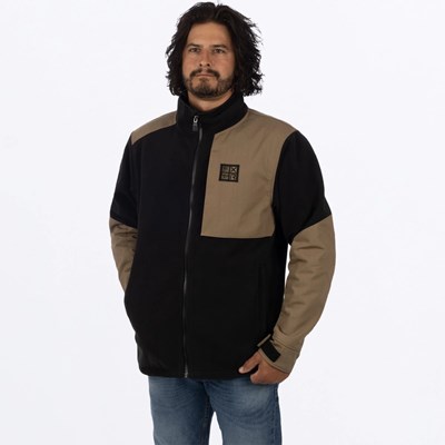 M Grind Fleece Jacket M Black/Canvas