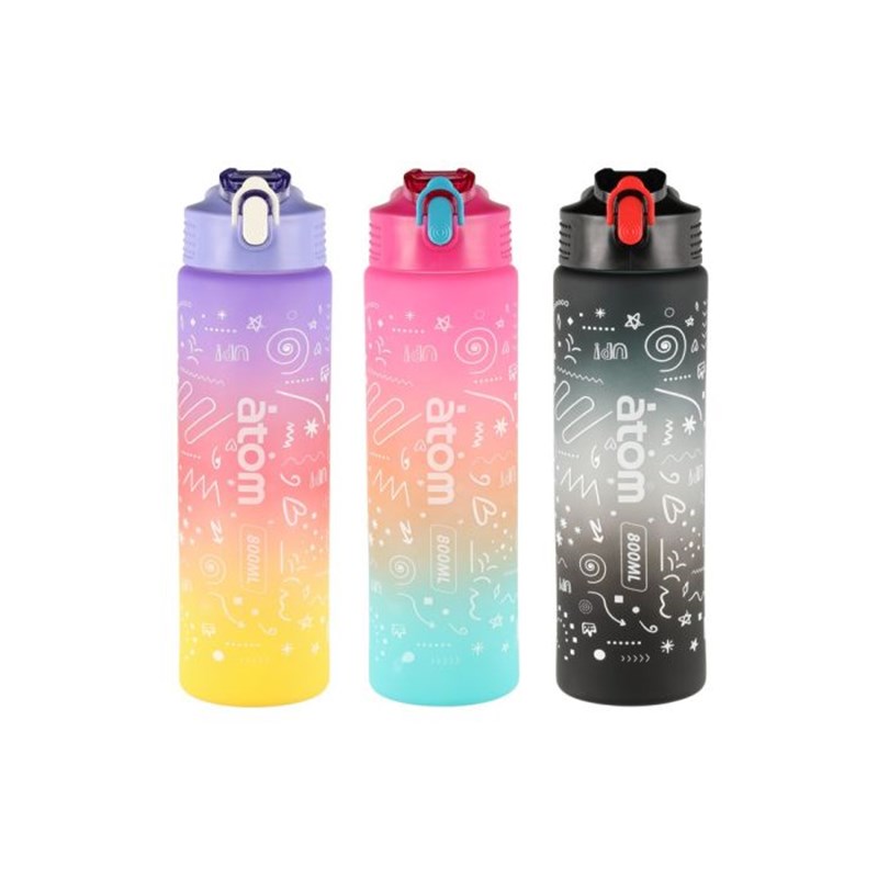 Atom Juomapullo School 800 ml lajitelma