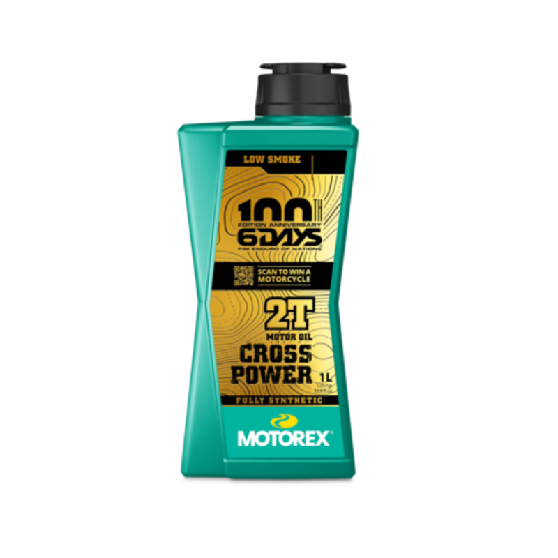 Motorex Cross Power 2T moottoriöljy LTD 6DAYS 1L (10)