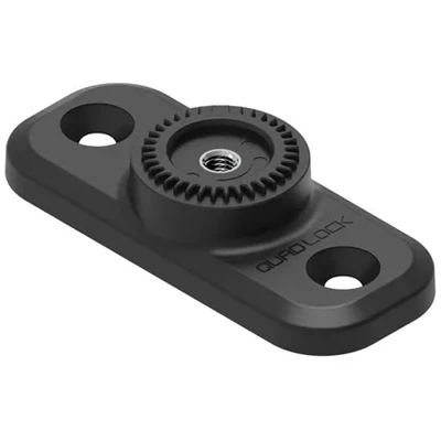 Quad Lock 360 Kiinnitysalusta, tasainen suorakulmainen, 2-reikäinen